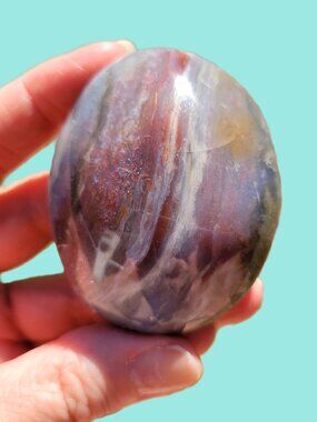 Ocean Jasper Palm Stone (OJ155)